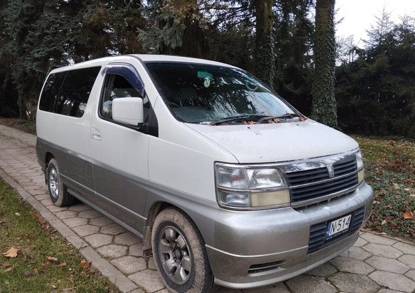 Nissan Inny cena 25000 przebieg: 260000, rok produkcji 1997 z Warszawa małe 232